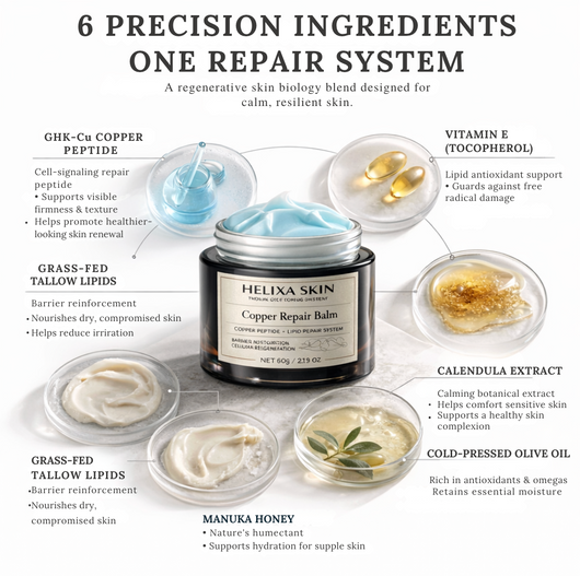 The Copper Peptide Barrier Balm for Deep Skin Repair